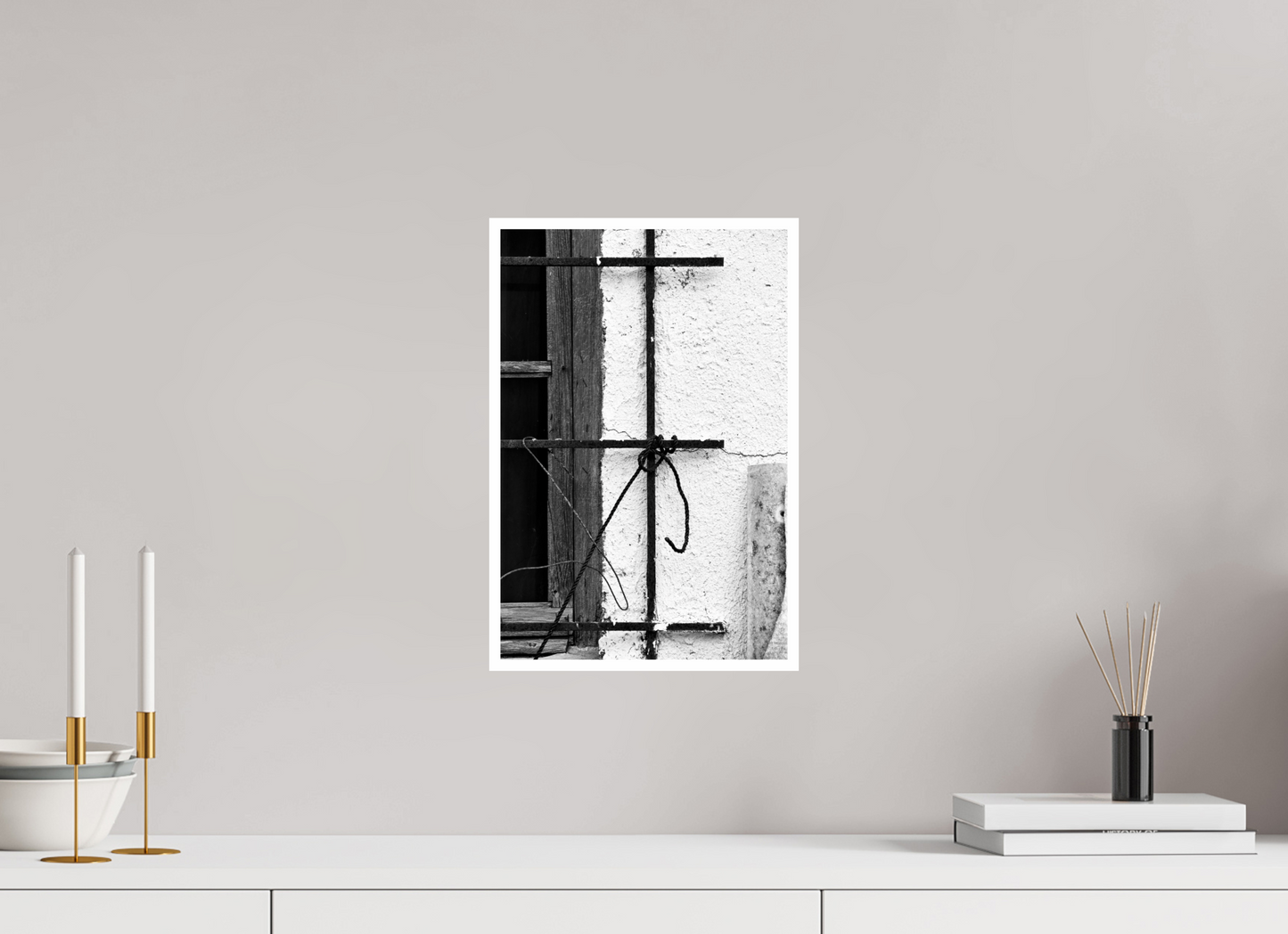 10 x 15″, B&W Print .39 Border Jade