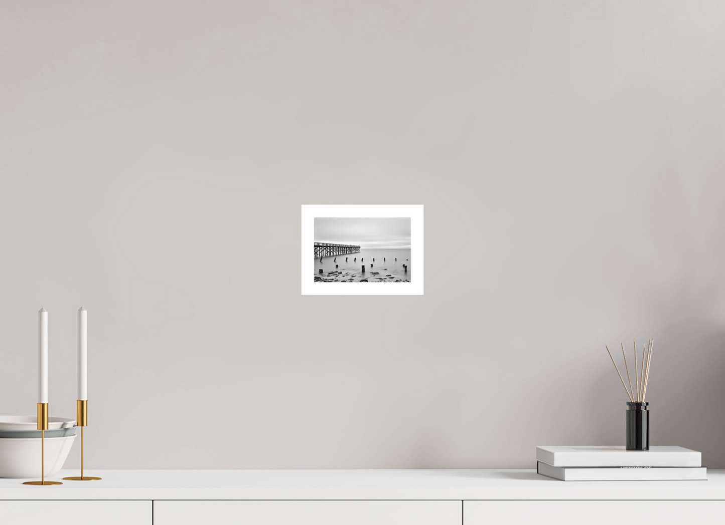 6 x 4″, B&W Print .79 Border Marla Mist II