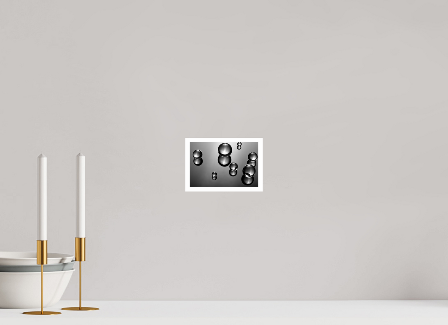 6.1 x 4″, B&W Print .39 Border Black and White Creative