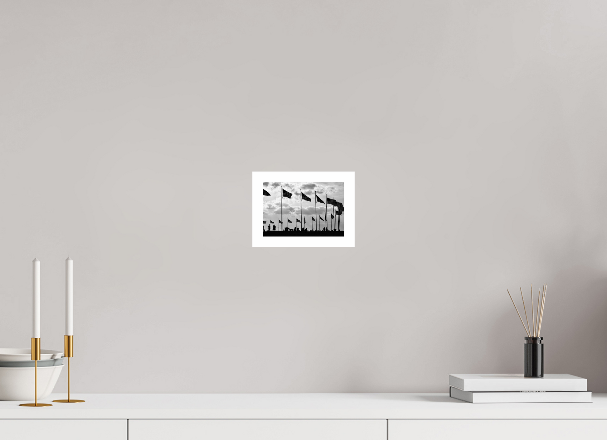 6 x 4″, B&W Print .79 Border Washington DC