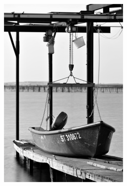 Main image B&W Fishing Boat