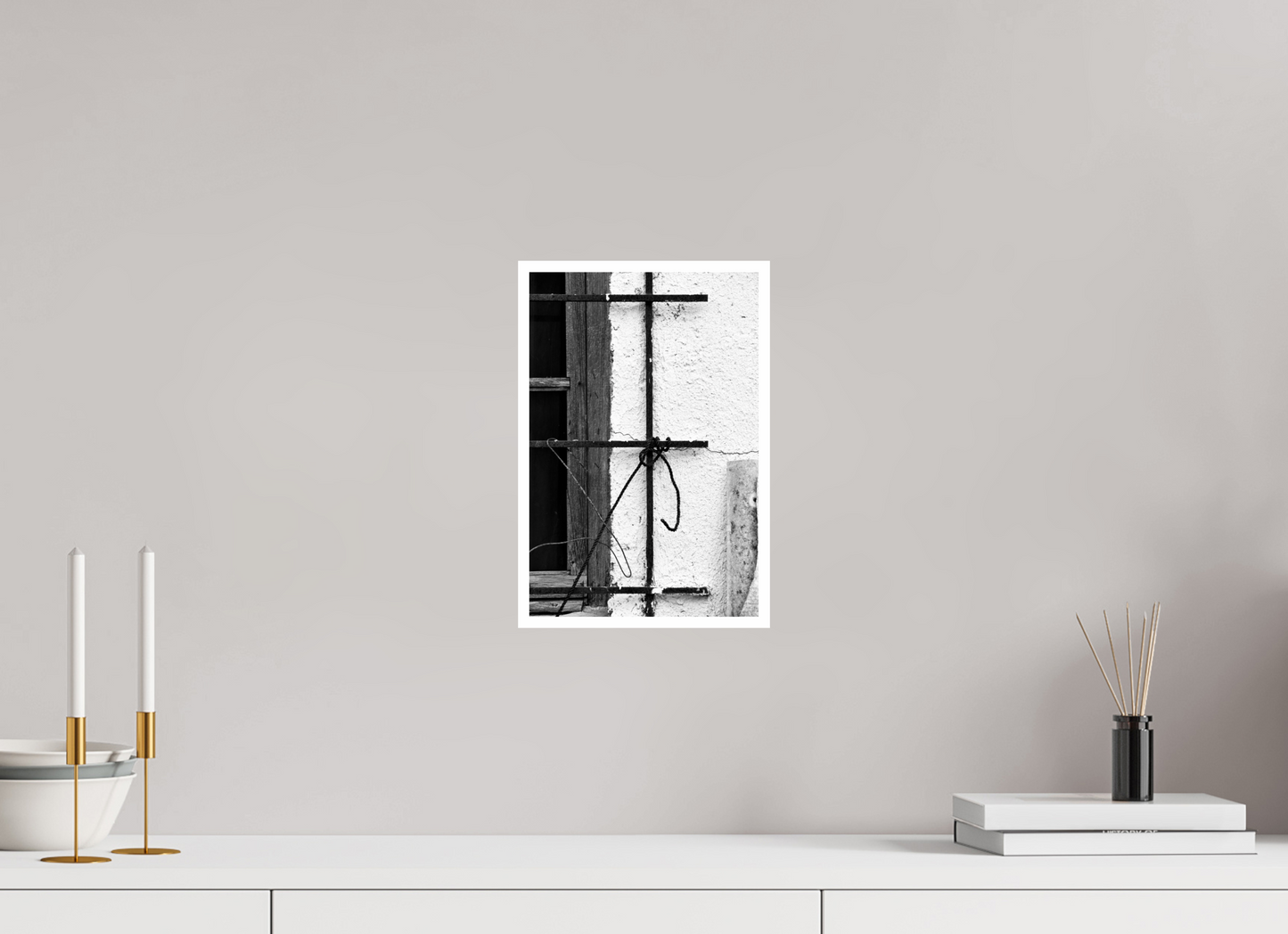 8 x 12″, B&W Print .39 Border Jade